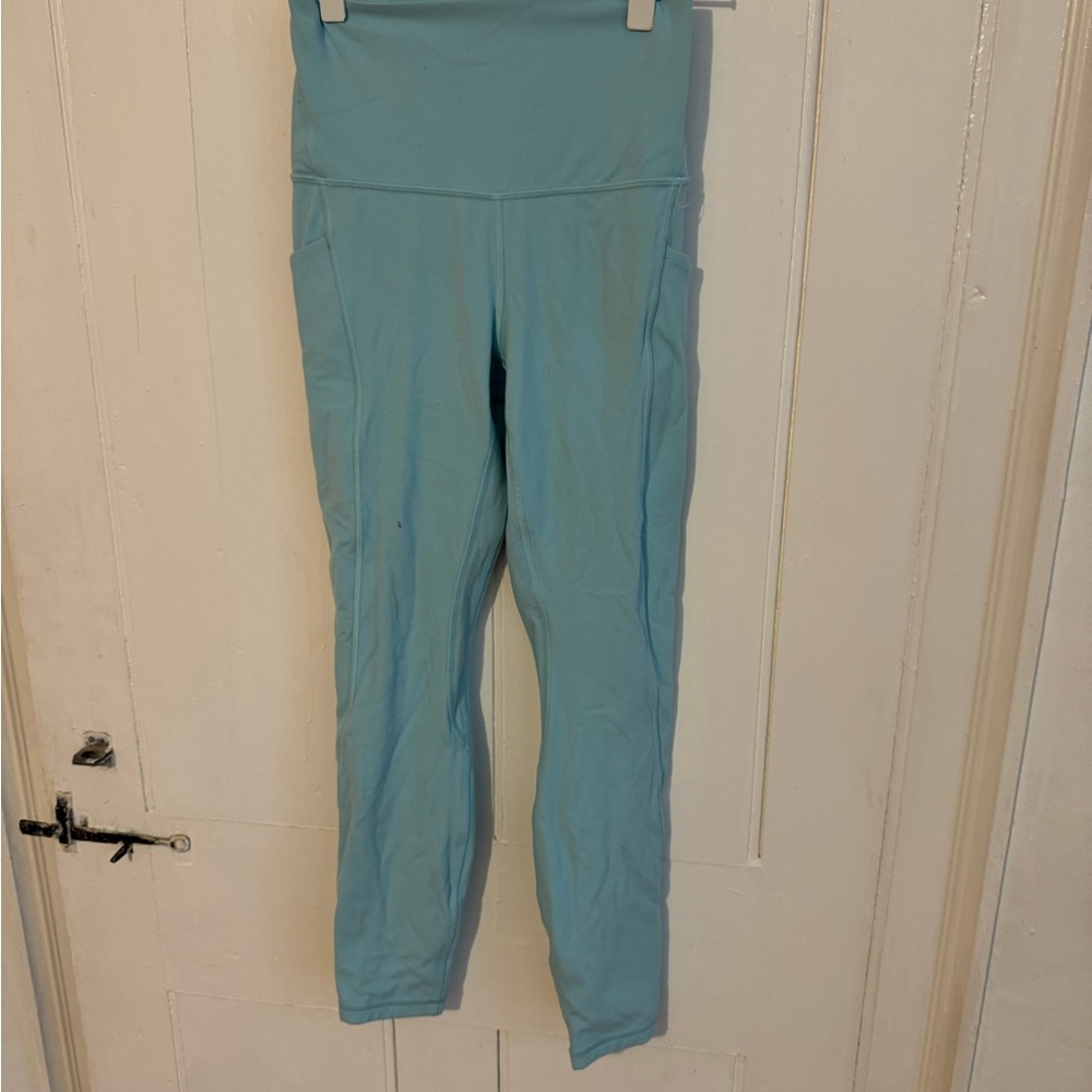 Lululemon Aqua Blue Leggings